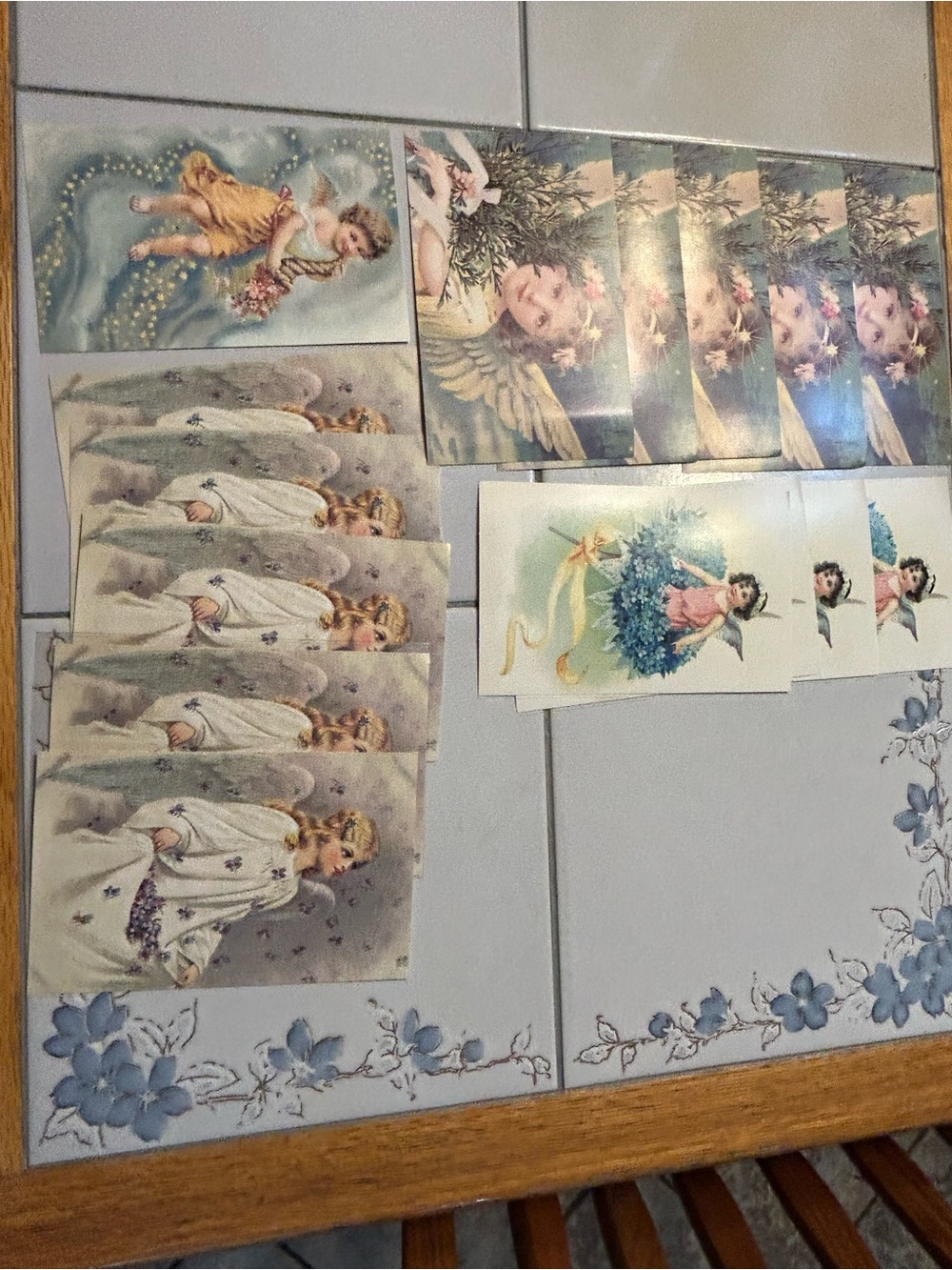 Vintage 90s angel postcards bundle of 15